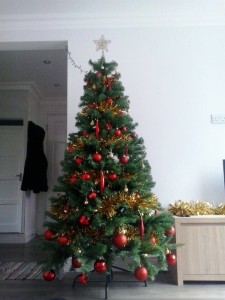 nasza pierwsza małżeńska choinka